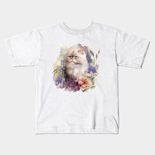 Persian Cat Kids T-Shirt